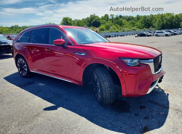 JM3KKDHC4S1216964 2025 MAZDA CX-90 Red Przód prawy