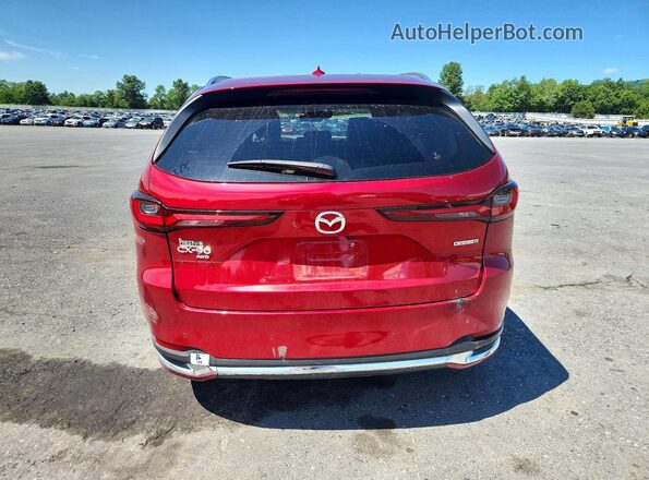 JM3KKDHC4S1216964 2025 MAZDA CX-90 Red Widok z tyłu