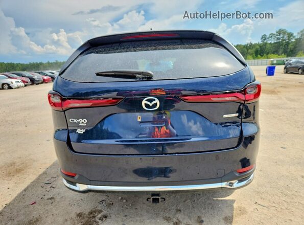 JM3KKDHC8S1210519 2025 MAZDA CX-90 Blue Вид ззаду