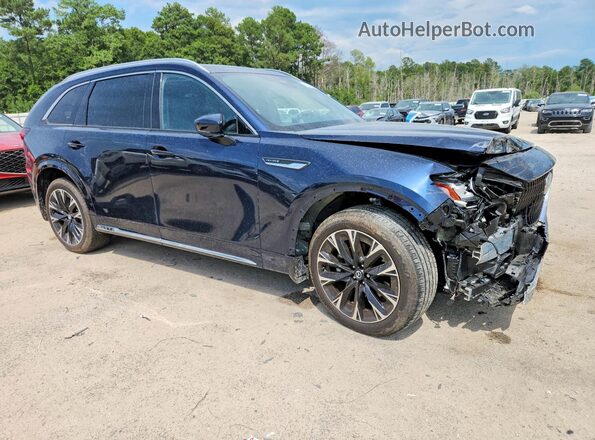 JM3KKDHC8S1210519 2025 MAZDA CX-90 Blue Передня права чверть