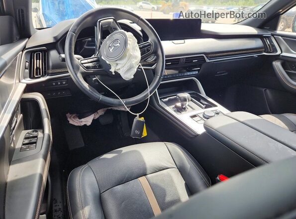 JM3KKDHC8S1210519 2025 MAZDA CX-90 Blue Вид панелі приладів