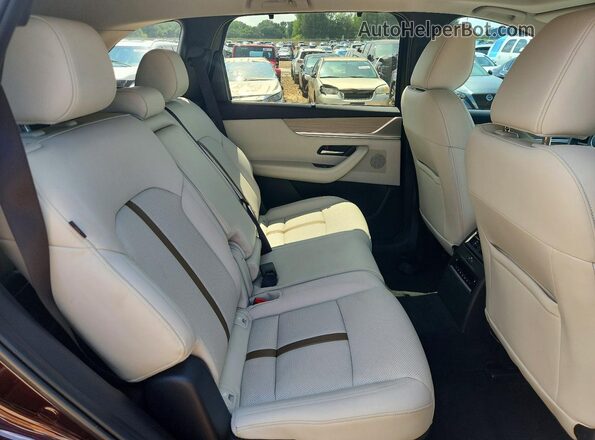JM3KKDHC9S1243870 2025 MAZDA CX-90 Burgundy უკანა სალონის ხედი