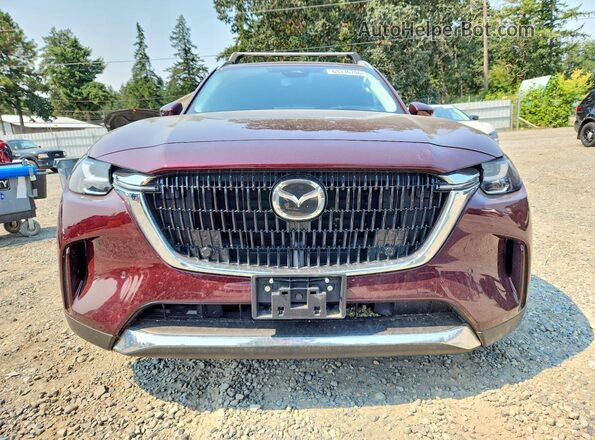 JM3KKDHD8R1189450 2024 MAZDA CX-90 Burgundy Vista frontal