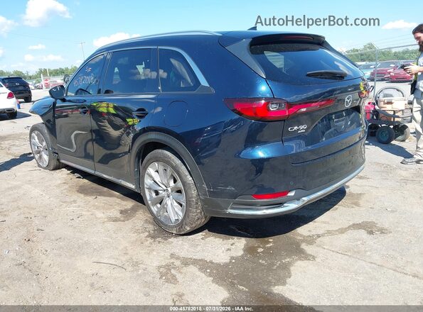 JM3KKDHD9R1166792 2024 MAZDA CX-90 Синий Задняя левая четверть