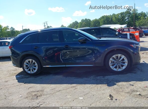 JM3KKDHD9R1166792 2024 MAZDA CX-90 Синий Вид задней части салона