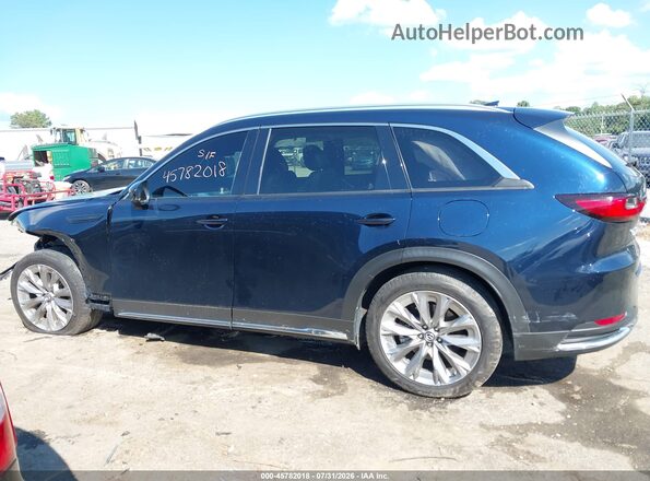 JM3KKDHD9R1166792 2024 MAZDA CX-90 Синий Панорамный вид салона 360°