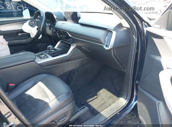 JM3KKDHD9R1166792 2024 MAZDA CX-90 Синий Вид салона спереди