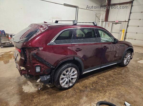 JM3KKDHDXR1133347 2024 MAZDA CX-90 Burgundy Tył prawy