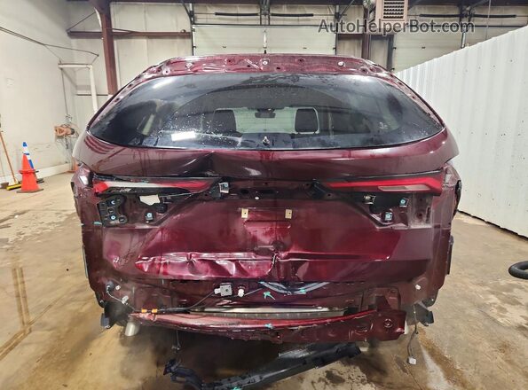 JM3KKDHDXR1133347 2024 MAZDA CX-90 Burgundy Widok z tyłu