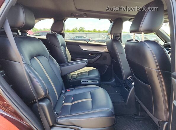 JM3KKEHA0S1245947 2025 MAZDA CX-90 Maroon Vista interior trasera