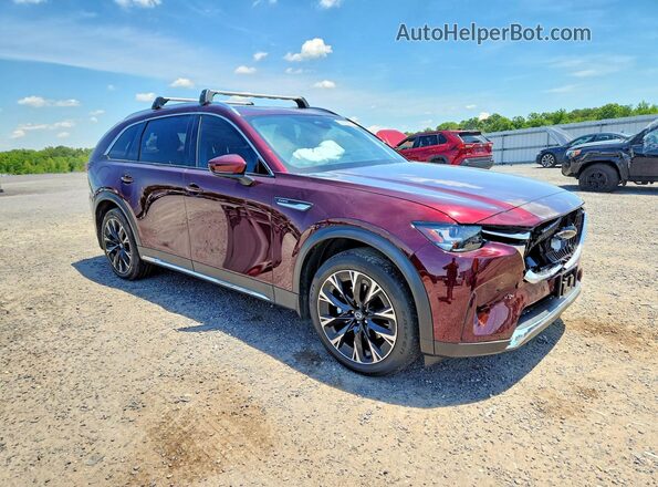 JM3KKEHA0S1245947 2025 MAZDA CX-90 Maroon Delantero derecho