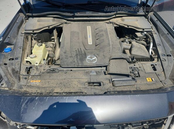 JM3KKEHA2R1146072 2024 MAZDA CX-90 Gray Вид підкапотного простору