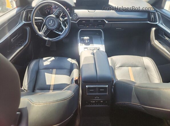 JM3KKEHA2R1146072 2024 MAZDA CX-90 Gray Вид панелі приладів