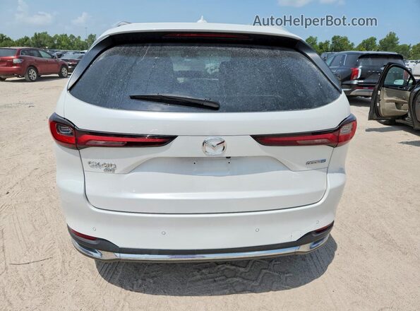 JM3KKEHA2R1159985 2024 MAZDA CX-90 White Вид салону спереду