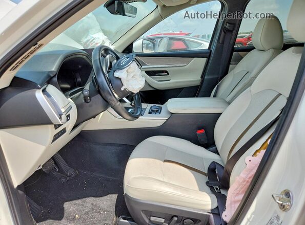 JM3KKEHA2R1159985 2024 MAZDA CX-90 White Вид панелі приладів