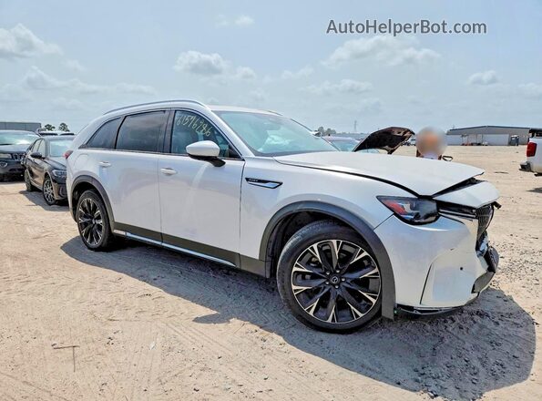 JM3KKEHA2R1159985 2024 MAZDA CX-90 White Передня права чверть