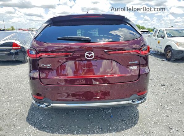 JM3KKEHA3T1362780 2026 MAZDA CX-90 Red Вид ззаду
