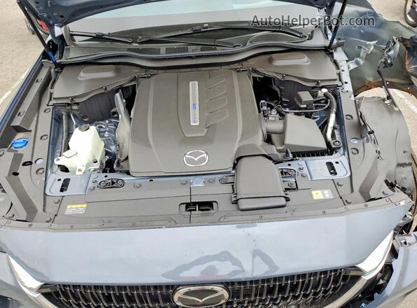 JM3KKEHA5T1371206 2026 MAZDA CX-90 Gray ძრავის განყოფილების ხედი