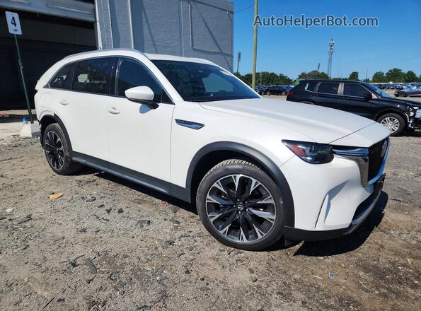 JM3KKEHA6R1116427 2024 MAZDA CX-90 Белый Передняя правая четверть