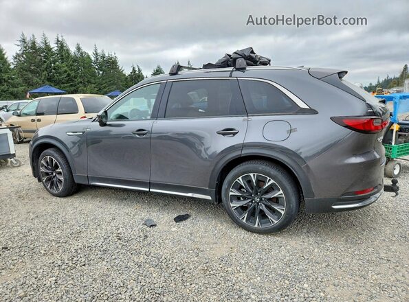 JM3KKEHAXR1122392 2024 MAZDA CX-90 Gray უკანა მარცხენა