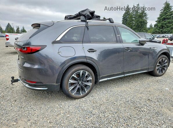 JM3KKEHAXR1122392 2024 MAZDA CX-90 Gray უკანა მარჯვენა
