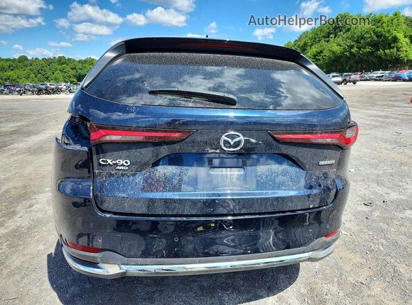 JM3KKEHC8R1168398 2024 MAZDA CX-90 Blue Հետևի տեսք