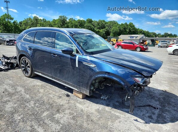 JM3KKEHC8R1168398 2024 MAZDA CX-90 Blue Առջևի աջ