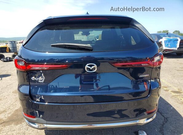 JM3KKEHC8R1168398 2024 MAZDA CX-90 Синий Вид сзади