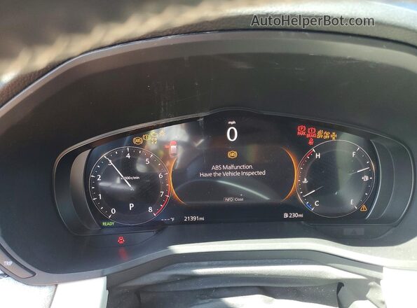 JM3KKEHC8R1168398 2024 MAZDA CX-90 Синий Вид щитка приборов