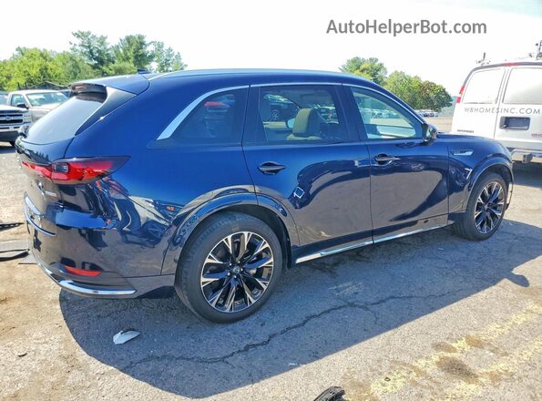 JM3KKEHC8R1168398 2024 MAZDA CX-90 Синий Задняя правая четверть