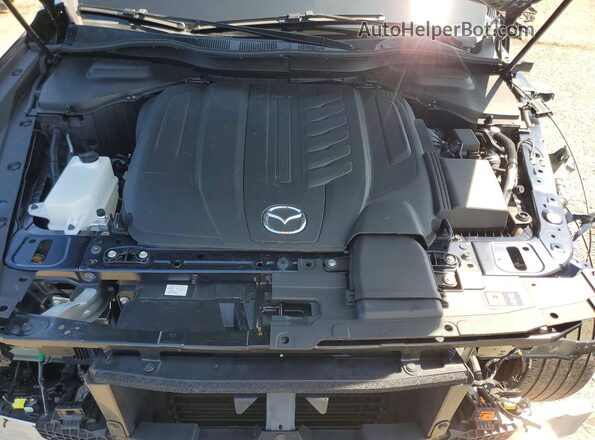 JM3KKEHC8R1168398 2024 MAZDA CX-90 Синий Вид подкапотного пространства
