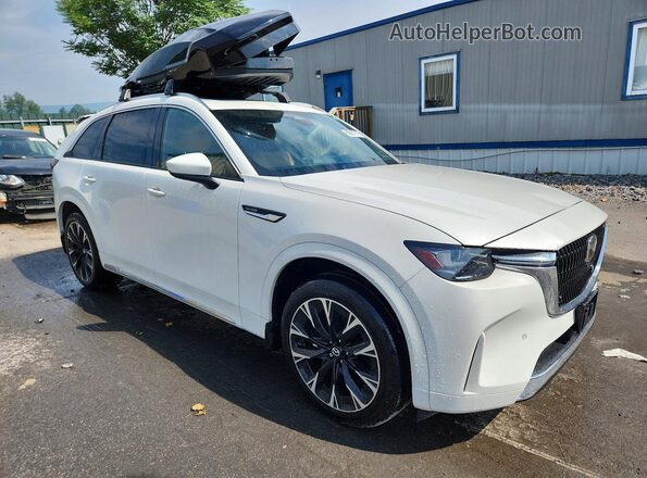 JM3KKEHC9S1192666 2025 MAZDA CX-90 White წინა მარჯვენა