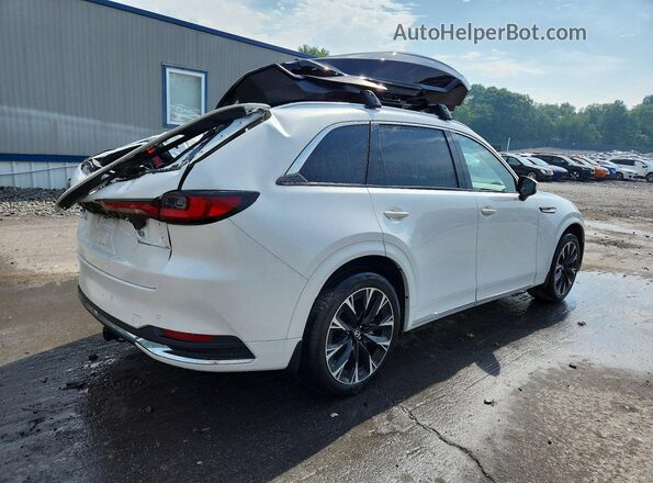 JM3KKEHC9S1192666 2025 MAZDA CX-90 White უკანა მარჯვენა