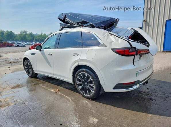 JM3KKEHC9S1192666 2025 MAZDA CX-90 White უკანა მარცხენა
