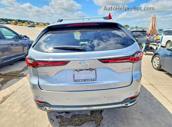 JM3KKEHD1S1236975 2025 MAZDA CX-90 Silver უკანა ხედი