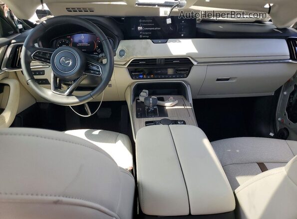 JM3KKEHD1T1358849 2026 MAZDA CX-90 Silver წინა პანელის ხედი