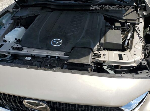 JM3KKEHD1T1358849 2026 MAZDA CX-90 Silver ძრავის განყოფილების ხედი