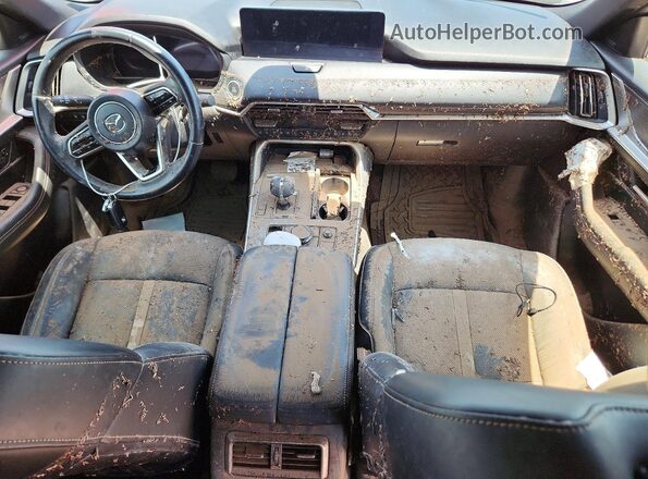 JM3KKEHD4R1105386 2024 MAZDA CX-90 Burgundy Вид панелі приладів