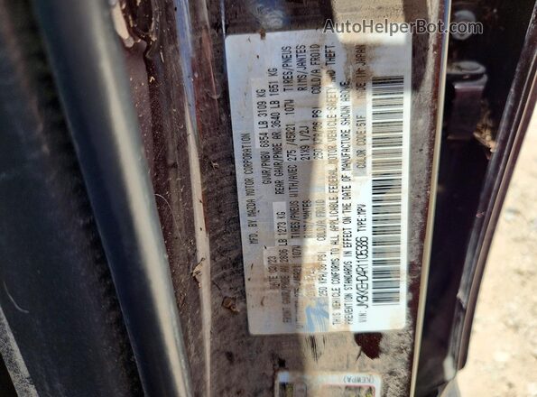 JM3KKEHD4R1105386 2024 MAZDA CX-90 Burgundy Вид підкапотного простору