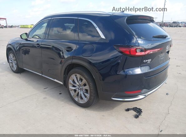 JM3KKEHD4R1142633 2024 MAZDA CX-90 Blue Tył lewy