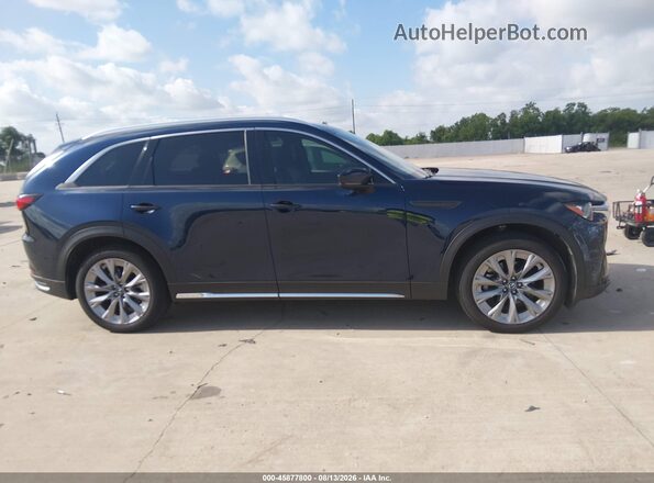 JM3KKEHD4R1142633 2024 MAZDA CX-90 Blue Widok wnętrza z tyłu