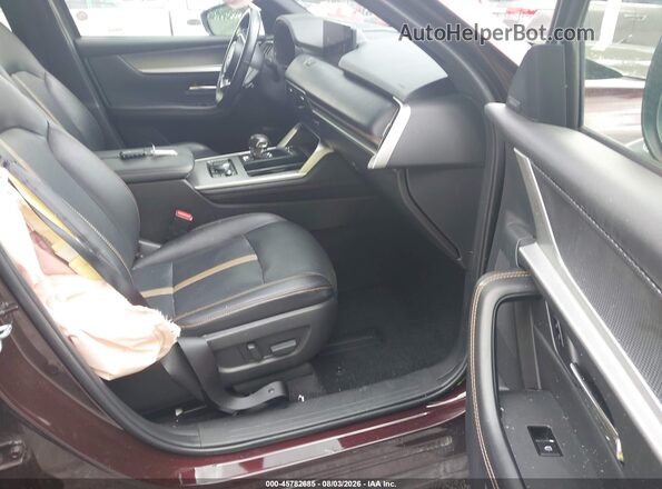 JM3KKEHD5S1209665 2025 MAZDA CX-90 Burgundy Widok wnętrza z przodu