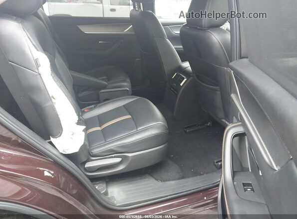 JM3KKEHD5S1209665 2025 MAZDA CX-90 Burgundy Widok naklejki z numerem VIN
