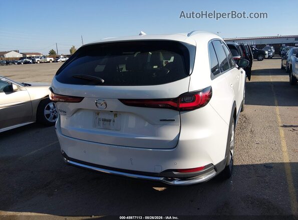 JM3KKEHD7S1215578 2025 MAZDA CX-90 White უკანა მარჯვენა