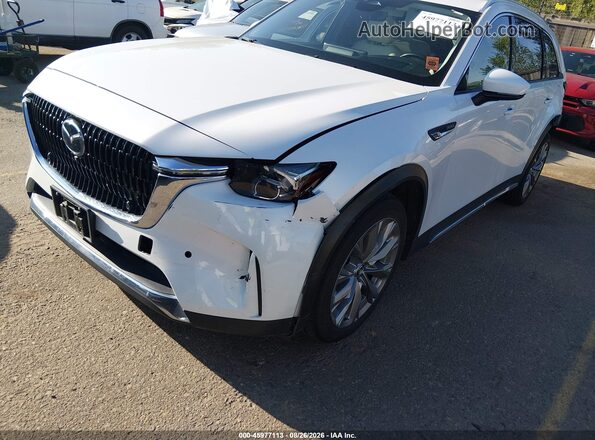 JM3KKEHD7S1215578 2025 MAZDA CX-90 White წინა ხედი
