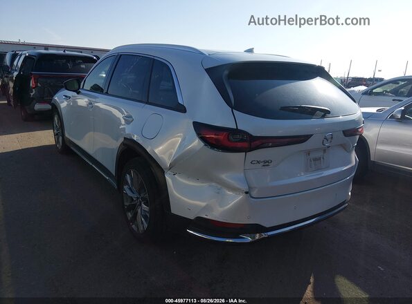 JM3KKEHD7S1215578 2025 MAZDA CX-90 White უკანა მარცხენა