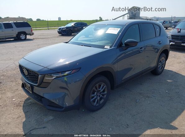 JM3KMBHA3T0119808 2026 MAZDA CX-5 Gray Առջևի ձախ երեք քառորդ տեսարան