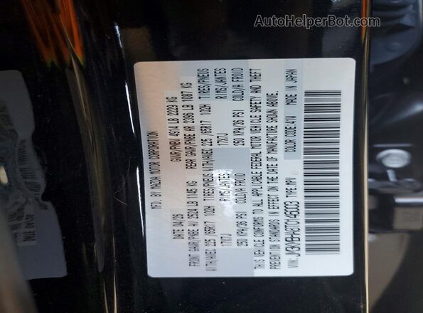 JM3KMBHA8T0146003 2026 MAZDA CX-5 Black VIN կոդի պիտակի տեսք