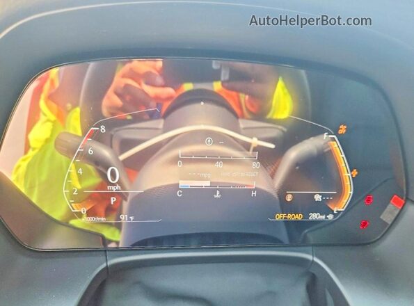 JM3KMCHA2T0124083 2026 MAZDA CX-5 Maroon Вид щитка приладів