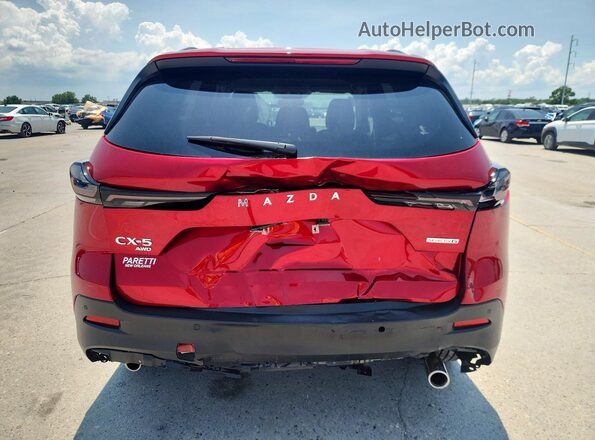 JM3KMCHA2T0124083 2026 MAZDA CX-5 Maroon Вид ззаду